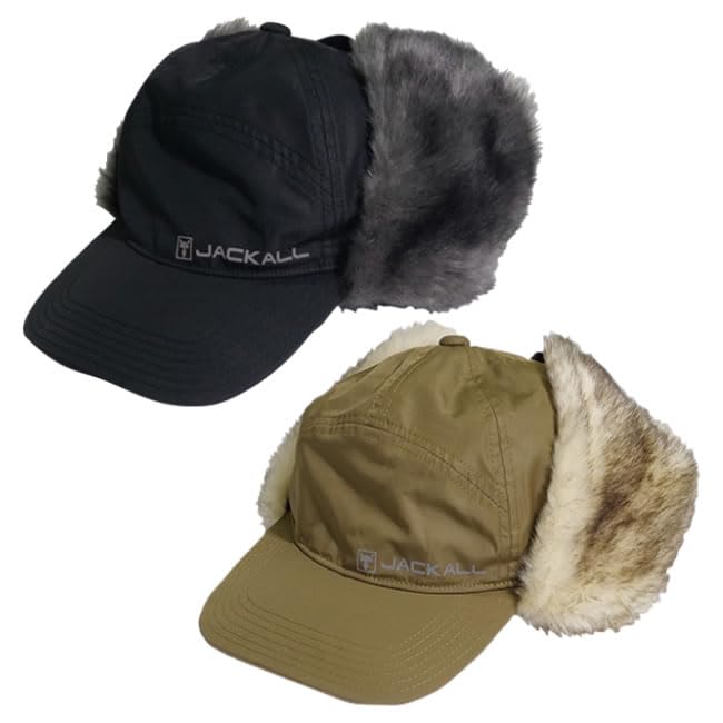 JACKALL Flight Fur Cap 61-63 Khaki