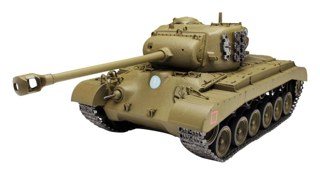 Platz Girls Panzer filmversjon M26 Pershing University Selection Team plastmodell og 1/35 GP-23