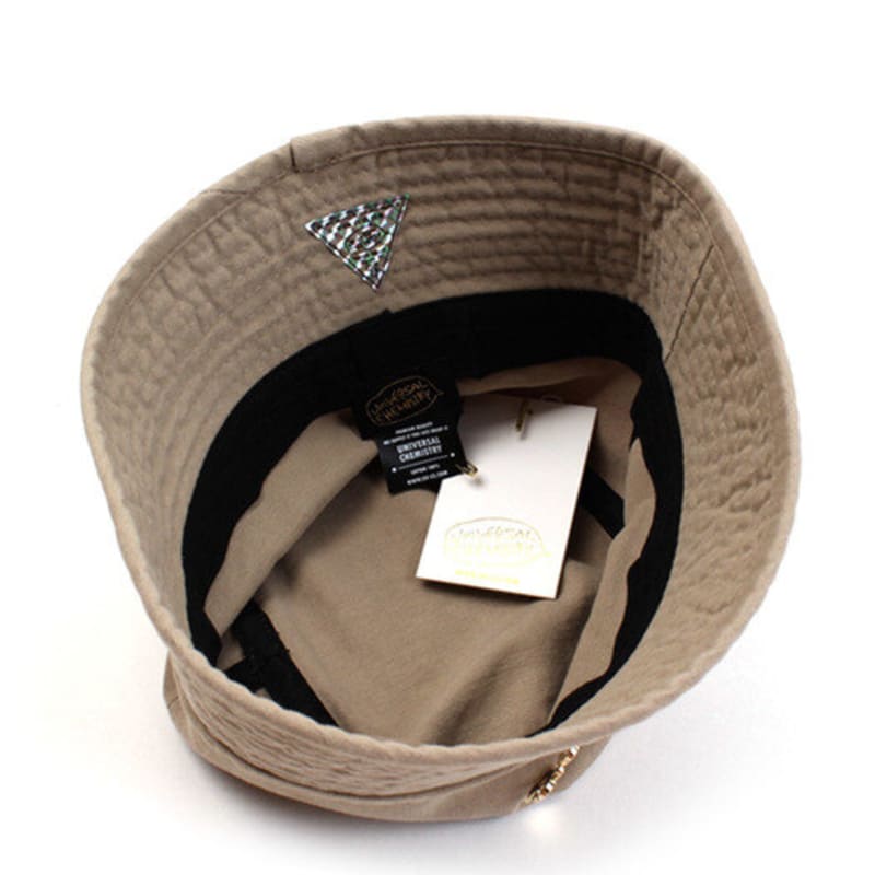 Universelle Chemie GD Thunder Beige Drop Schwerer Bucket Hat