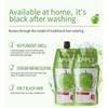 2Pcs Black Hair Color Cream Semi Permanent Hair Dye Apple Dye Hair Colorants