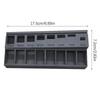 Multiple Compartment M3 Bolt Sorter PLA Screw Length Sorter  Hardware Organization
