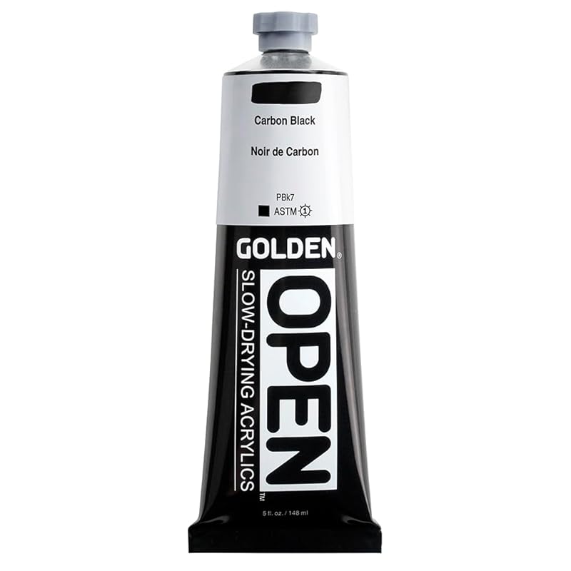 

Golden Acrylic Open 148ml 7040 carbon black 13173040