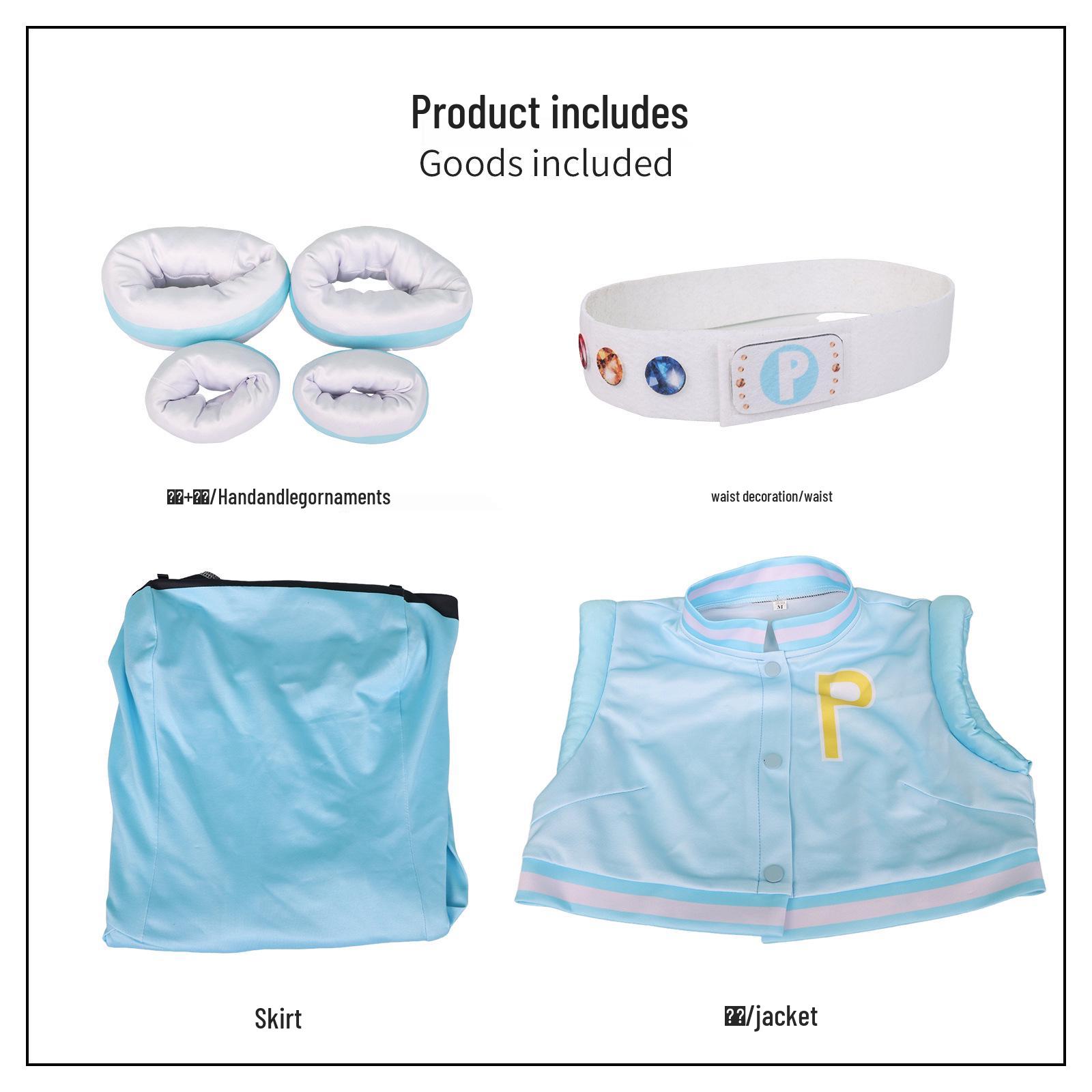 Косплей Могучих девчонок: Костюмы аниме Супер Крошка, Лютик и Кружащиеся Пузырьки Medium