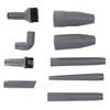 9PCS Grey Vacuum Cleaner Accessories Plastic Vacuum Attachments Brushes Kit  Cleaning Tool