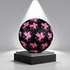 1pc Pink Geometric Unicorn Size 5 Soccer Ball Professional Match Training Football Indoor &Outdoor Sports Ball Lightweight Durable C6594