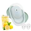 Innovative 3D Skull Head Shape Ice Cubes Tray Food Grade Silicone Mould for Unique Drink Presentation Kitchen Tool