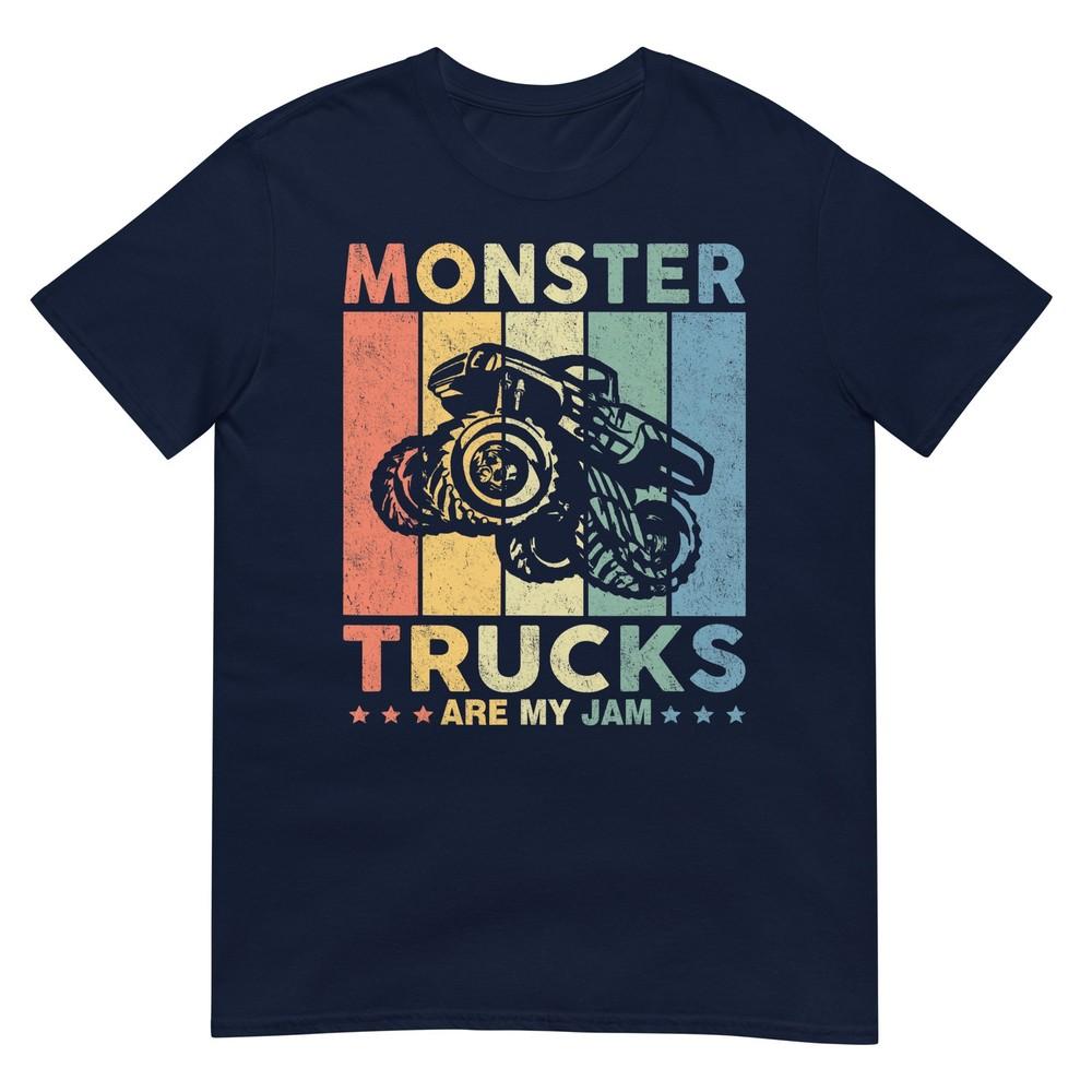 Monster Truck Car For Birthday Boy Toddlers Youth Adults TShirt S