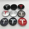 99+1pcs 56mm 60mm For Model 3 Model Y Model S Car Emblem Wheel Hub Center Cap Badge Covers Decals Styling Accessories