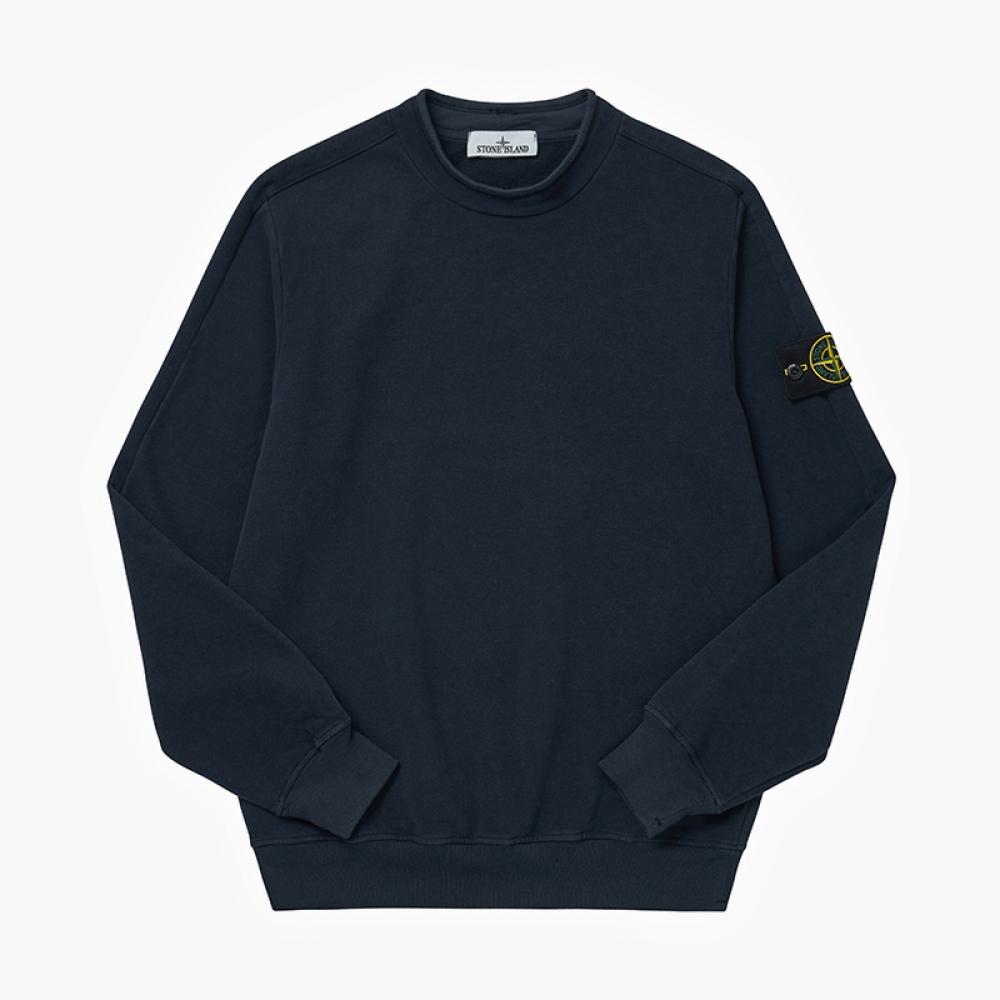 Stone Island 61352 V0020 791561352 Waffen Logo Patch Herren Sweatshirt