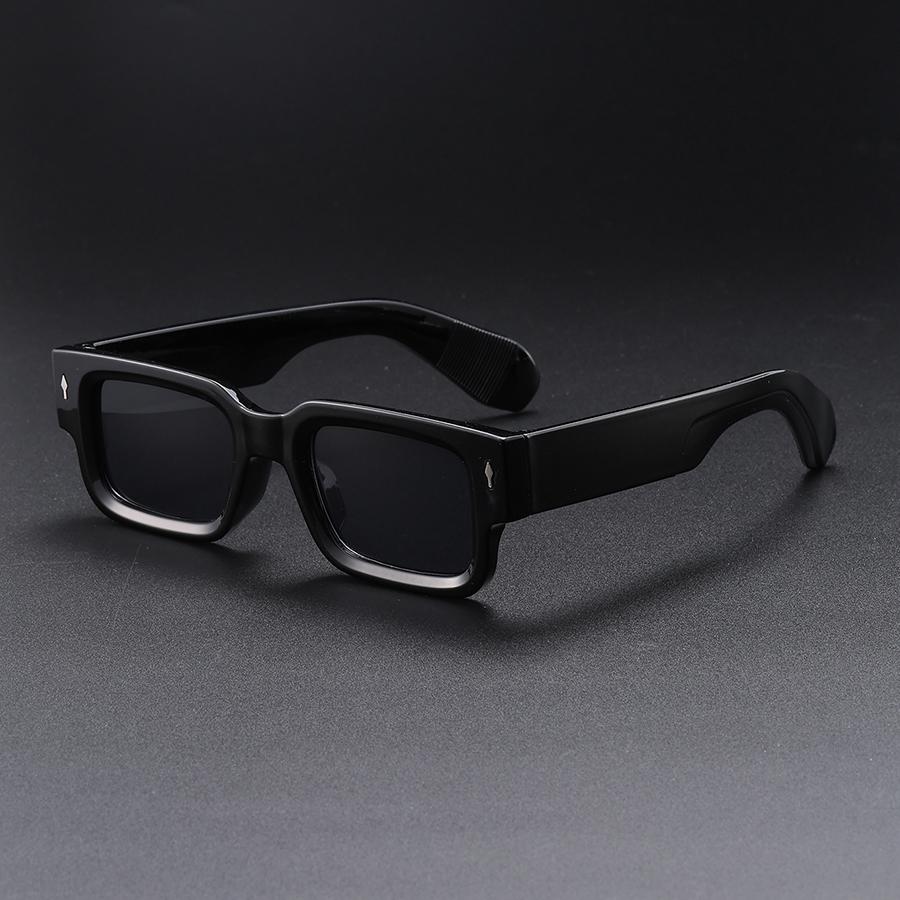 

1pc Unisex Casual Simple Style Square Plastic Frame Fashion Glasses Suitable For Daily Life Outdoor Street-Photography Vacation чёрный