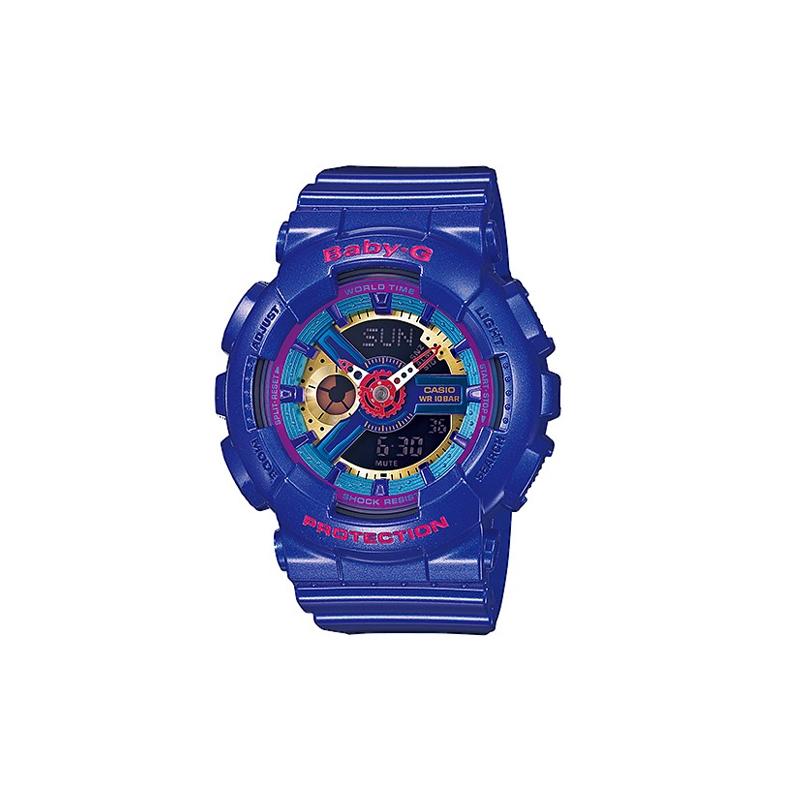

Casio BABY-G Theme Series Cool Sports Watch Quartz Movement Resin Strap Japanese and Korean Watch Women’s Watch Gray Dial BA-112-2A серый
