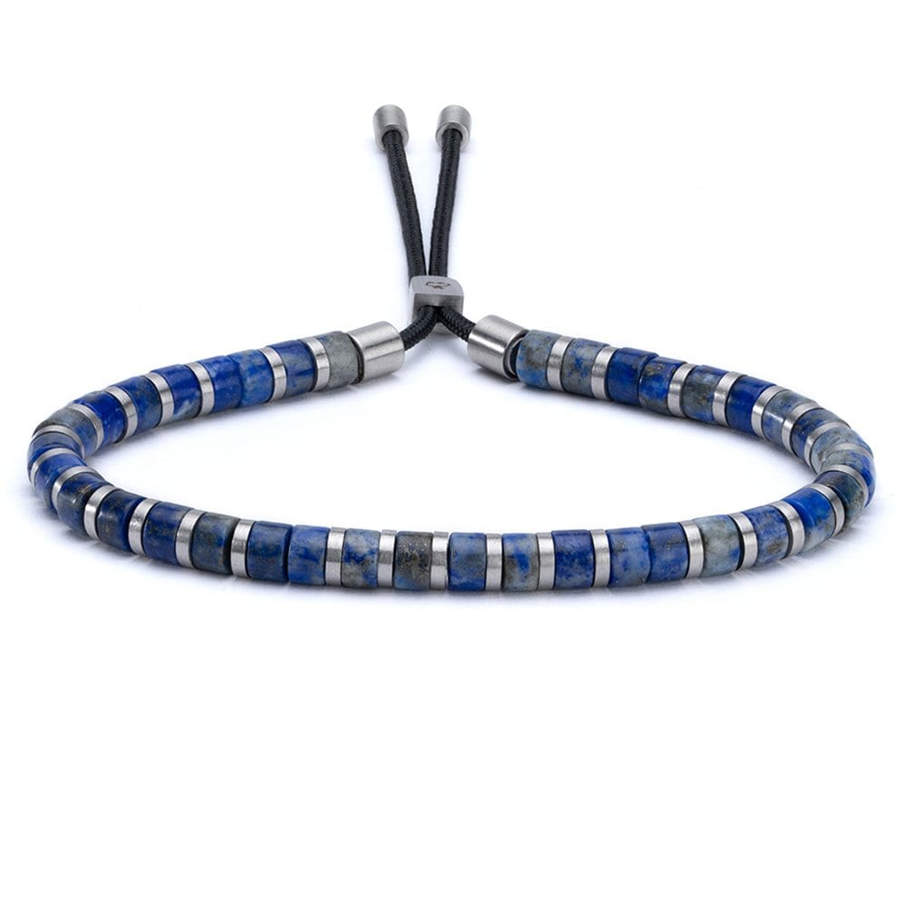 

Pig & Hen Brontide 4 Bracelet - Okinawa x Silver M