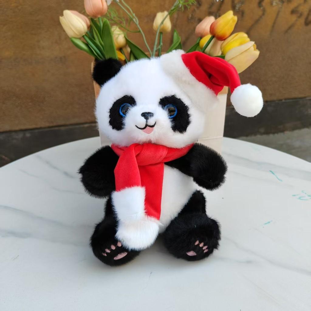 Weihnachts Snoopy Lotso Plüschtier mit Hut und Schal Design für Feiertagsdekoration
