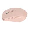 2.4G Wireless Mouse Dual Mode 2400 DPI Bluetooth Mouse with 14 RGB Lighting Effects for Laptop for Windows for OS X Rose
