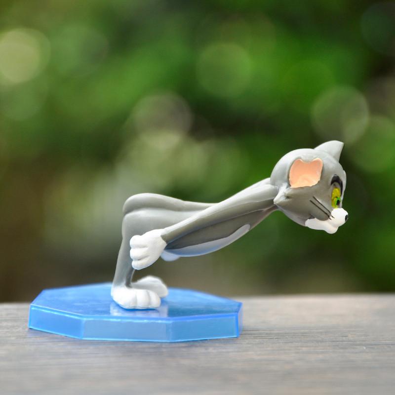 Cartoon Tom And Jerry Pvc Collectible Figures For Kids And Adults With Interactive Play