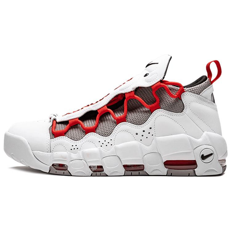 New Nike Air More Money White Habanero Red Atmosphere Grey BV2520-100