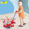 Winnie Elephant Baby Push-Along Airplane Toy