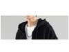 Men's Japanese-Korean Style Loose Zipper Hoodie - Trendy Early Autumn/Winter Casual Jacket