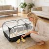 Animal Enclosure Multi Function Reversible Protection Indoor Kitten Enclosure For Travel Outdoor Animal Cat Ground Lawn Garden