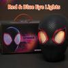 1:1 Miles Morales Mask with Movable Eyes Mascara Electric Gwen Spider Helmet Ring Control Halloween Cosplay Mask Toy Man Gift