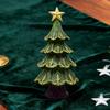 Christmas Tree Statue Small Decorations for Shelf Holiday Landscape