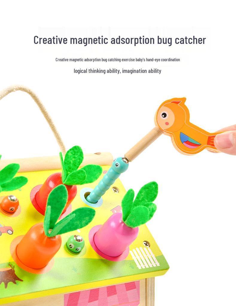 Montessori Busy House: Baby Enlightenment & Educational Unlocking Box with Teaching Aids and Toys