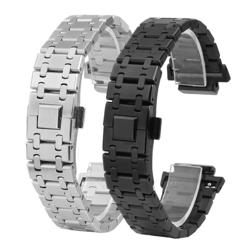 GA2100 Mod-Kit Edelstahl Lünette Armband Für Casio G-SHOCK GA2100/2110 GAB2100 Modifiziertes Metallgehäuse Armband Set Uhr Zubehör
