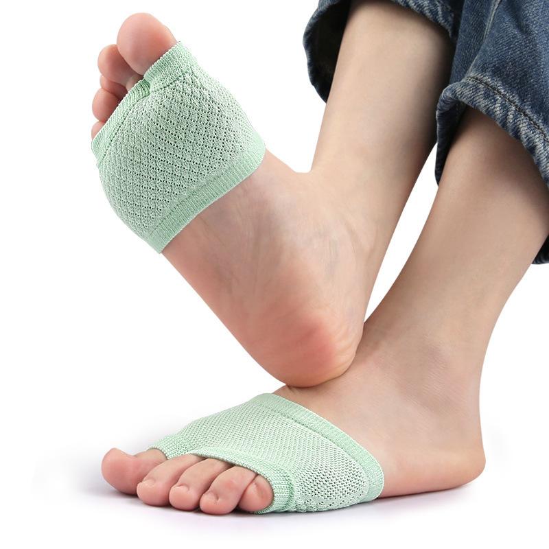 Invisible Two-finger Half-cut Socks, Loafers, Toes Separated, Breathable, Slow Pressure Exposed Toes, Split Toes, Shallow Mouth Women's Half-cut Socks