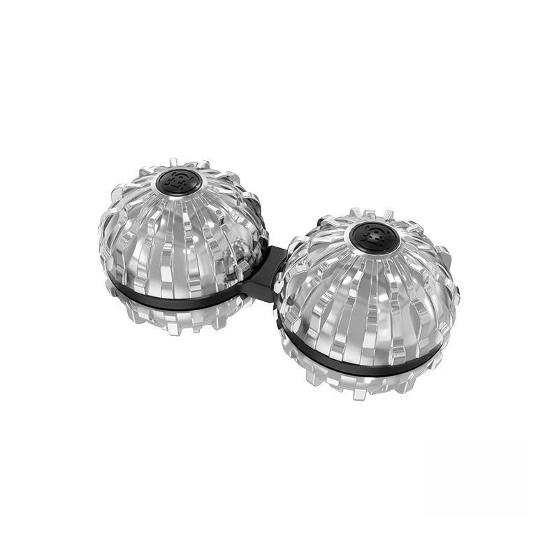 

Conjoined Metal Massage Ball Rotating Fidget Spinner Decompression Toys Adult Office Stress Relieving and Relaxing Fidget Toys