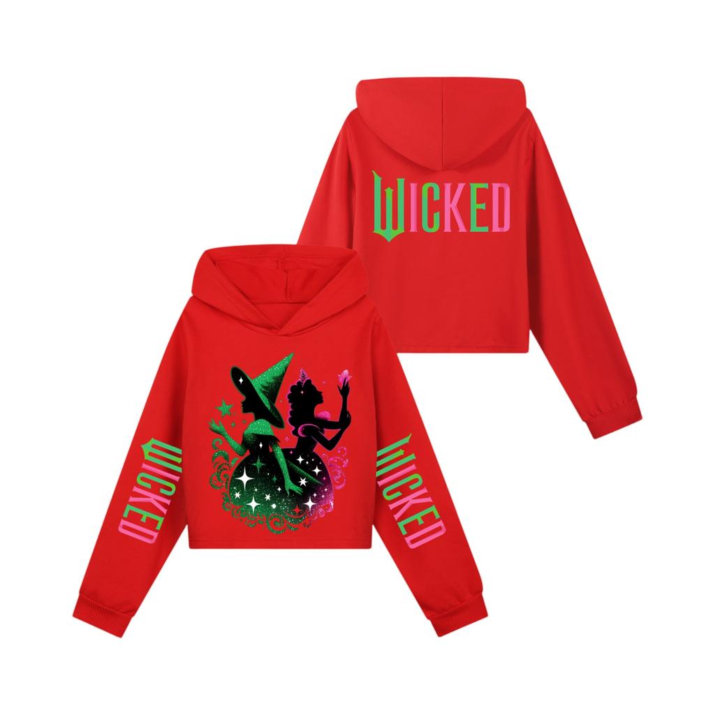 Children's Long-sleeved Loose Pullover Letter-printed Hooded Sweatshirt