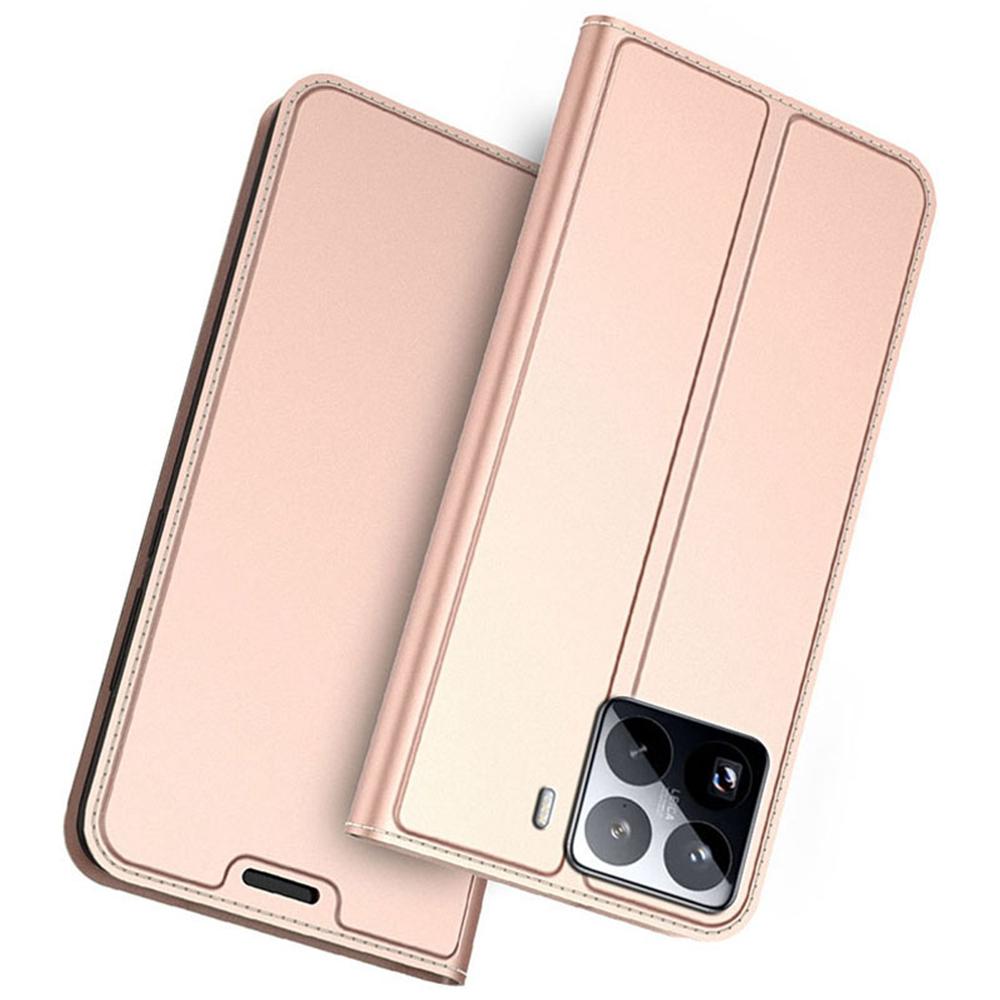 For Xiaomi 15S Pro Case PU Leather Phone Cover with Card Holder Stand