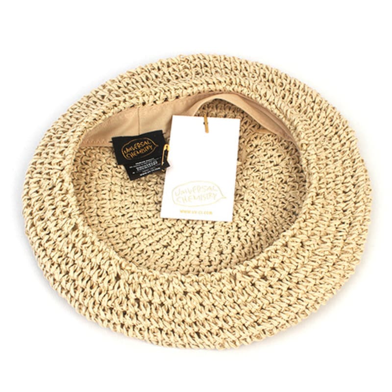 Universal Chemistry Rattan Summer Beige Beret