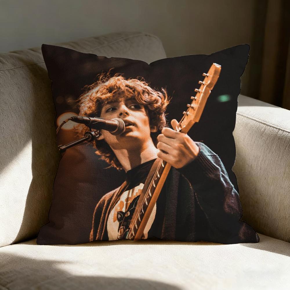 Finn WWolfhard Actor Pillow Case Linen Pillow Covers Cover For Couch Living Room Bench Patio Floor Linen Home Decor