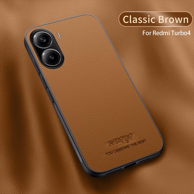 

Шкіряний чохол для Xiaomi Poco X7 Pro 5G Poko X7 Pro Magsafe Автомобільний магнітний тримач Бездротова зарядка Силіконова накладка на телефон PocoX7Pro Poco X7 Pro коричневий