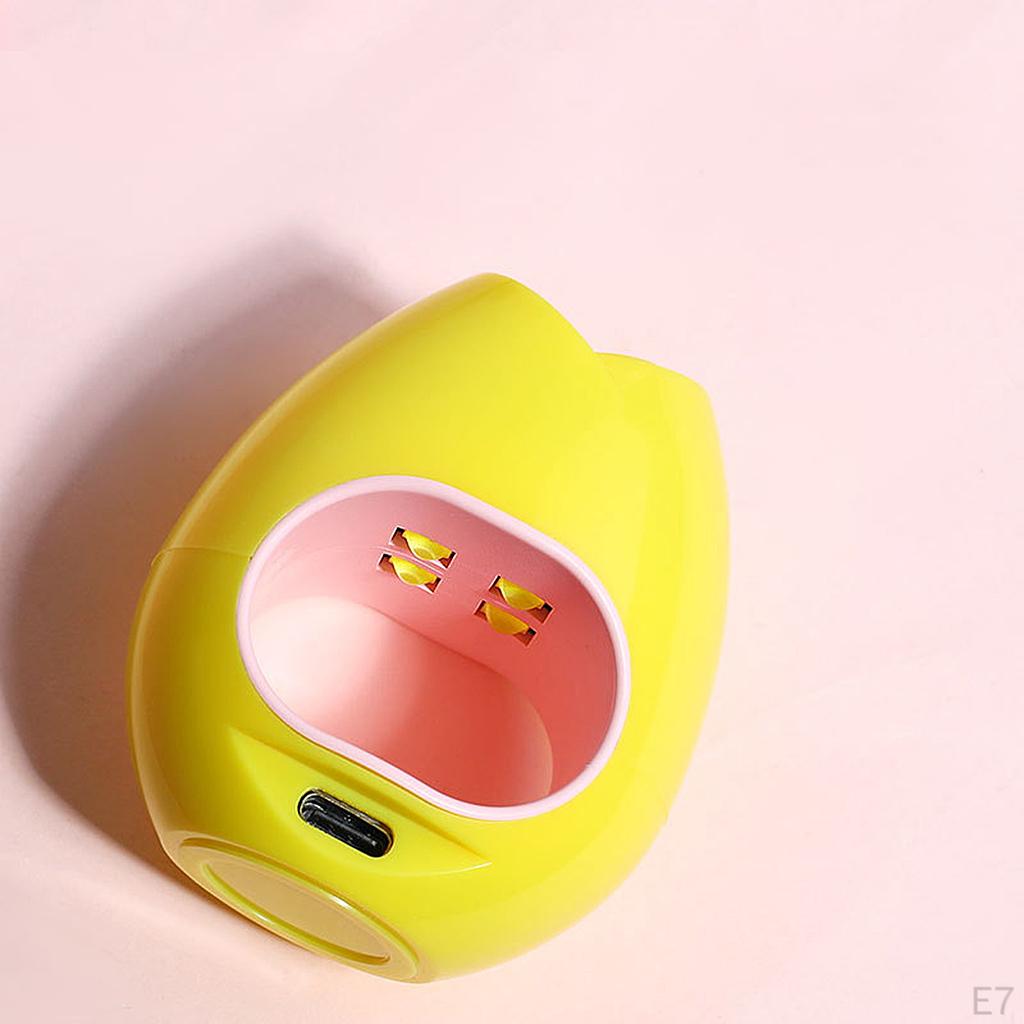Lamp, 16W Portable Nail Dryer, Single Finger Gel Curing Electric Manicure Mhines