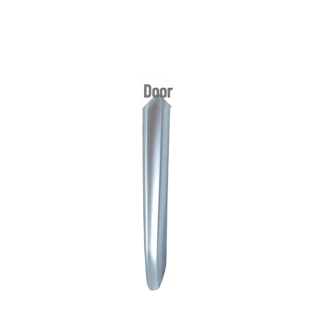 Jaguar F-PACE (X761) Stoßstange vorne - Zierleiste Perlnickel - Rechte Seite