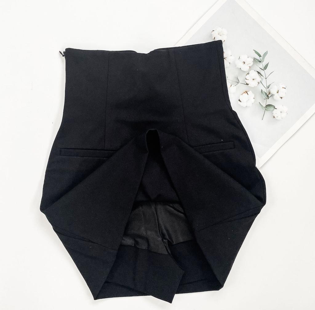 Anti-lost Y2k High Waist Skirt Sexy Miniskirt Summer Women's Body-fitting Pleats Over The Knee Fashion Elegant Temperament