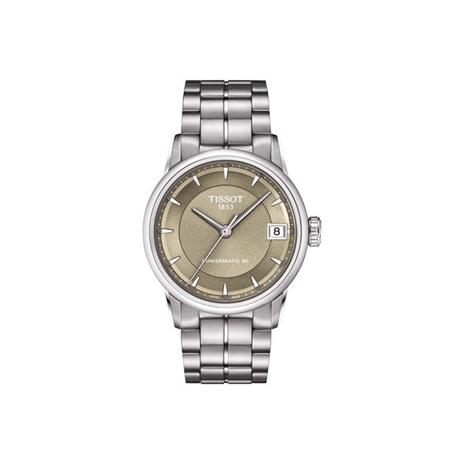 TISSOT Women s Watch T086.207.11.301.00 Copper Dial Steel Band