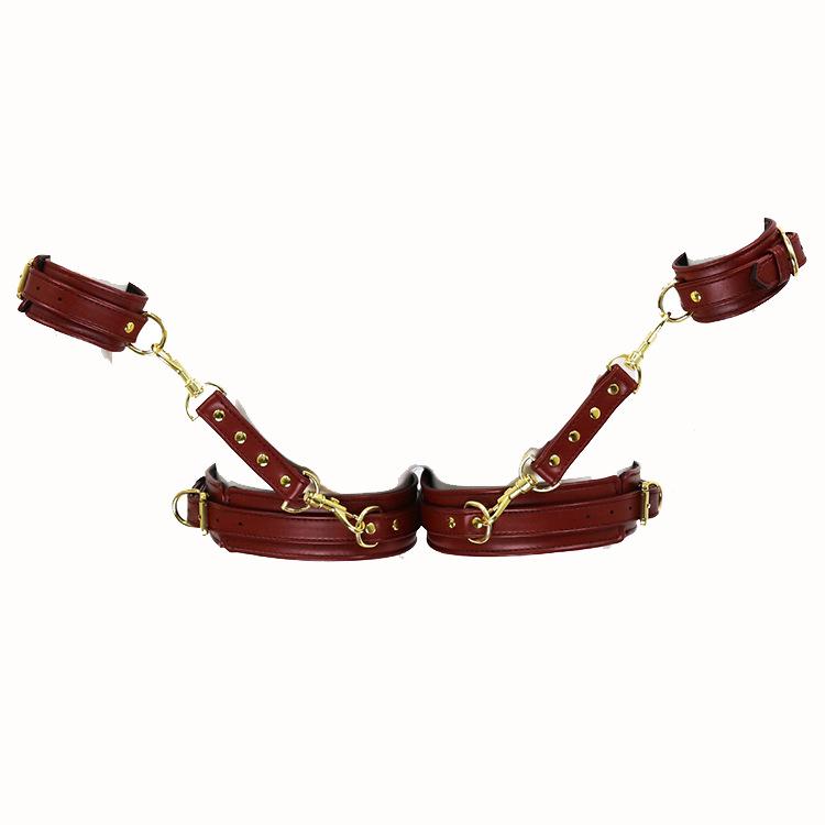 Thigh Ring Restraints: Handcuffs & Belt for Hands & Feet - Bondage Accessories for Pet Owners & BDSM Enthusiasts