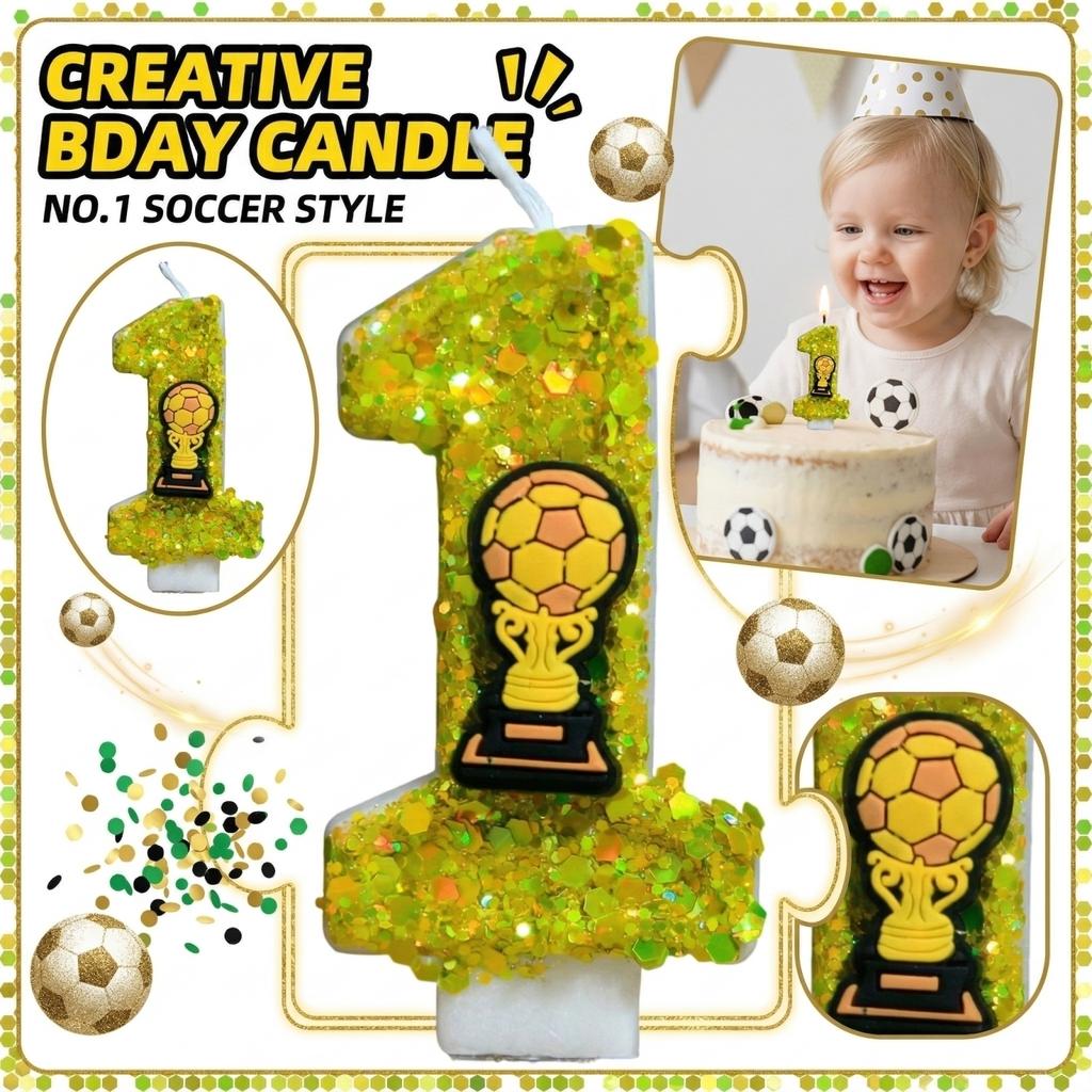 Fashion Cartoon Creative Birthday Candles Party Digital Candles