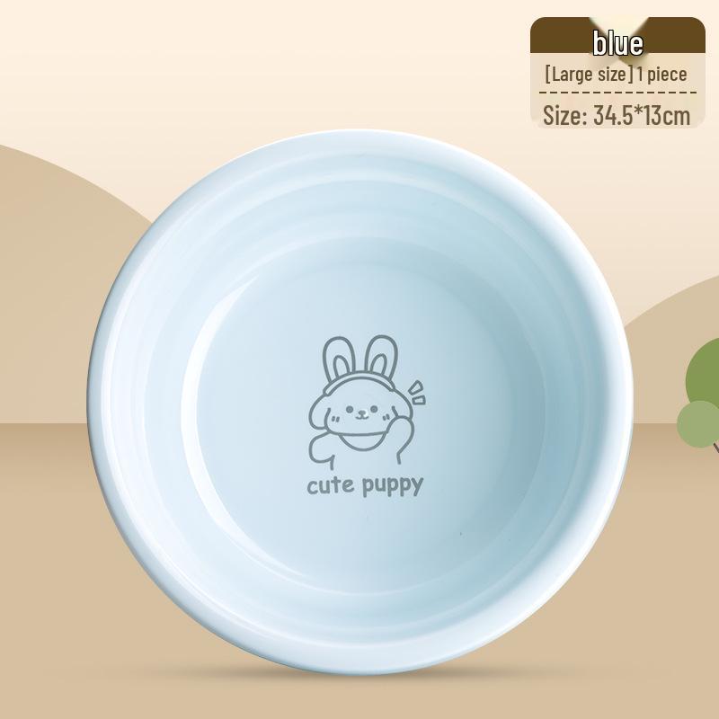 Durable Multi-Purpose Plastic Basin: Washing, Laundry & Kitchen Use