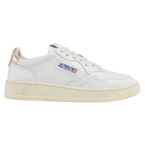 Autry Womens/Ladies Leather Flat Court Trainers
