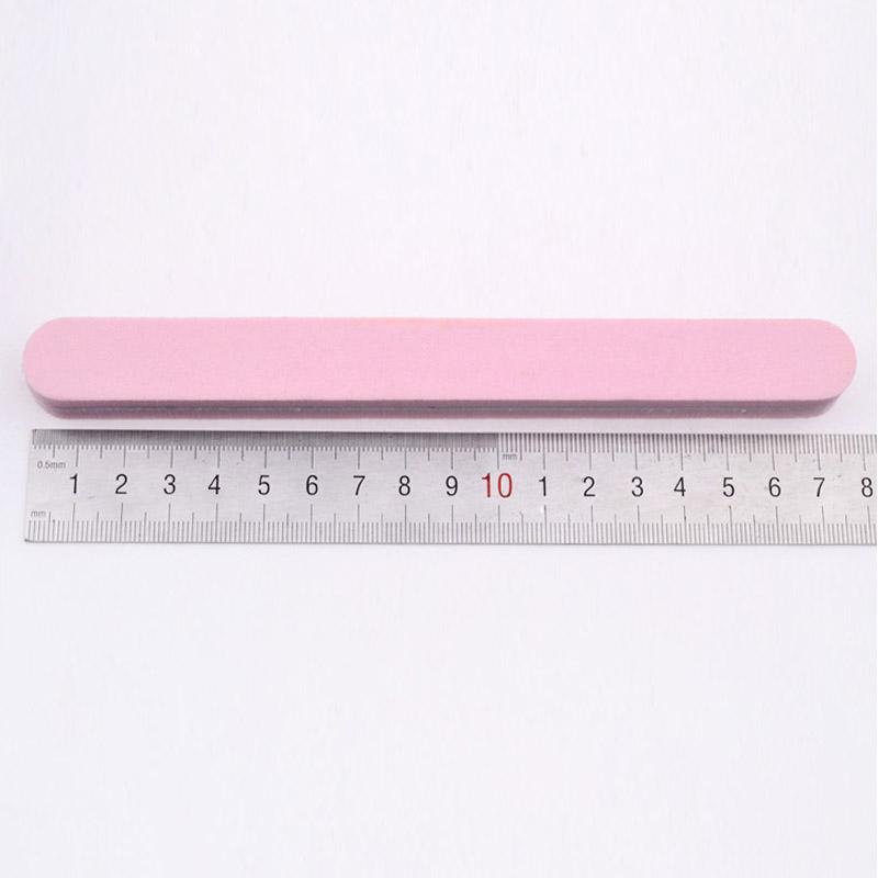 5pcs/ Pack Grit Nail Files Washable Double-Side Emery Board Nail Buffering Files Salon Manicure Tools