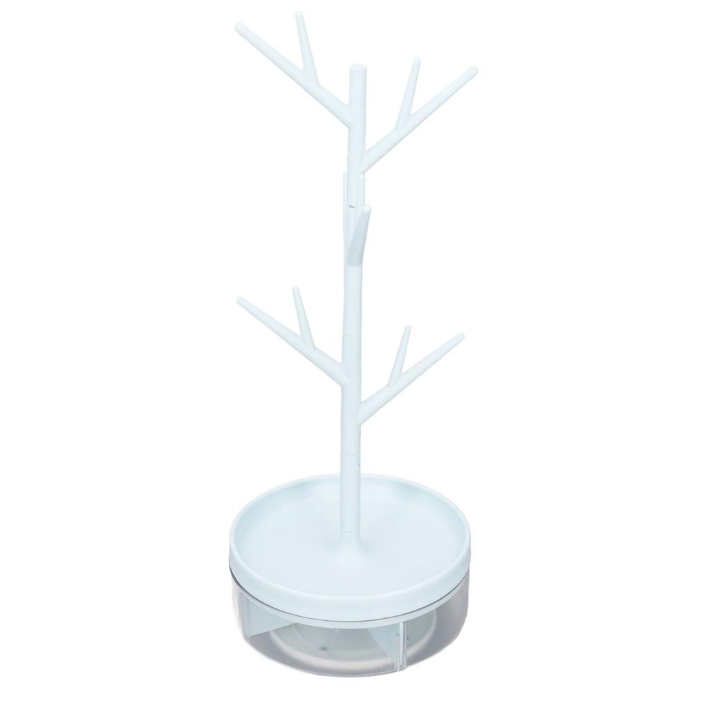 Jewelry Hanging Tree Stand Branch Shape Rotatable Detachable Student Jewelry Storage Display Stand Desktop
