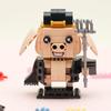 LOZ 1442 Legend Journey To The West Pig Monk Animal Monster Weapon Model DIY Mini Blocks Bricks Building Toy  No Box