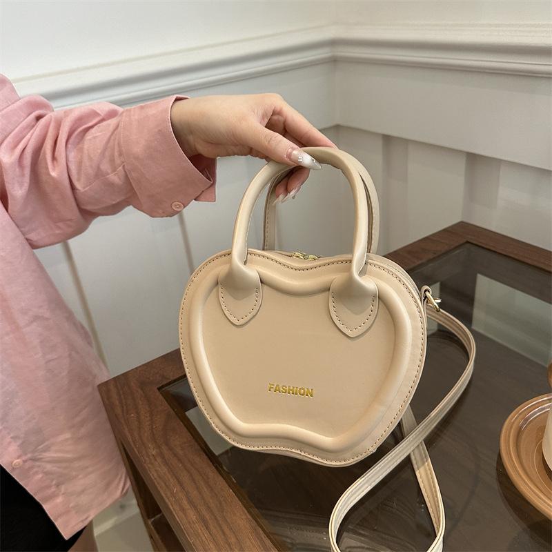 New Casual Solid Color Bag In Texture, Fashionable And Simple In Summer, Foreign Style Messenger Handbag For Women