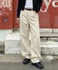ULIFEZIP Normal Wash Women'S Wide Cotton Pants 6 Colors [Ulzp_1002] (B Type)