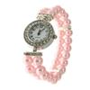 Japanese & Korean Style Pearl Rhinestone Heart Bracelet Watch - Women's Quartz Watch