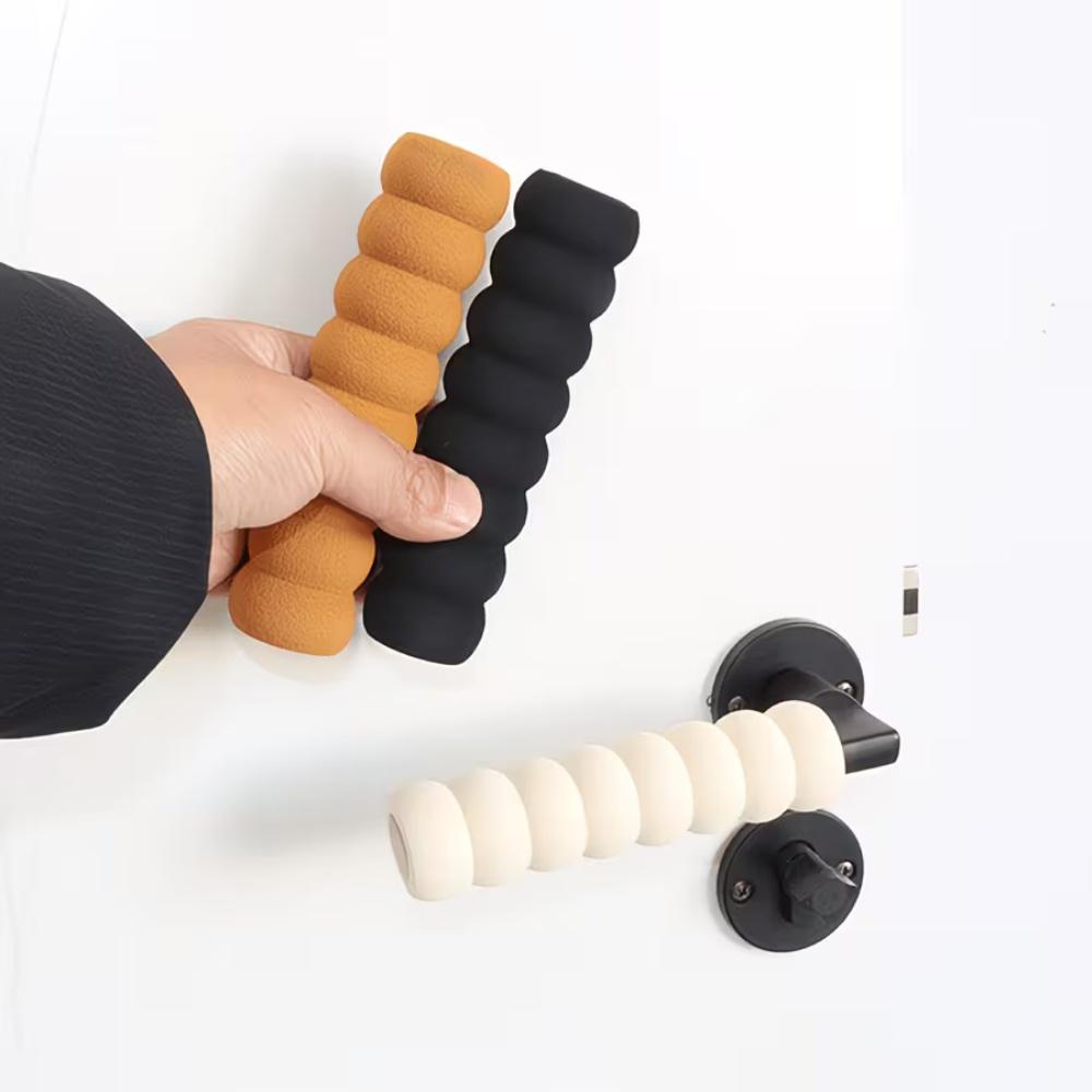 4PCS Door Knob Covers Foam Elastic Room Door Handle Protector Home Accessory Static-free Protective Home Improvement