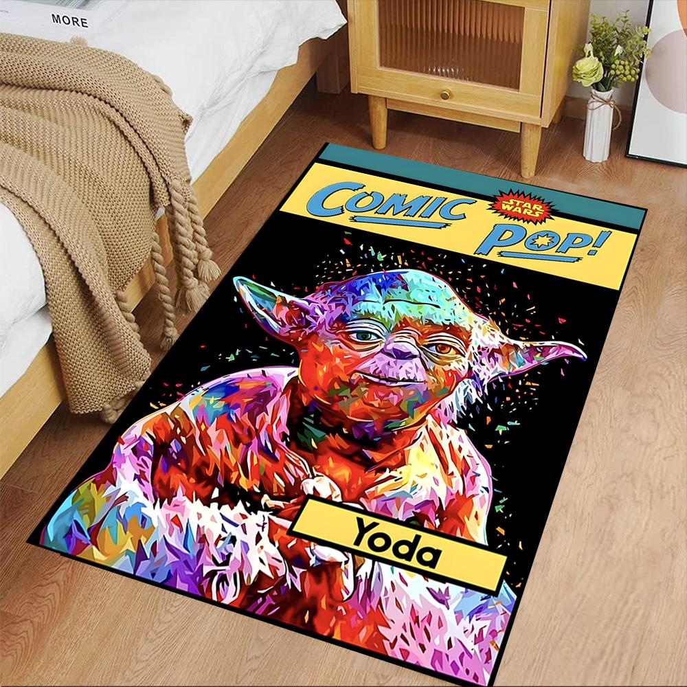 Star Wars Carpet Design for Dormitory Living Rooms Hallway Bedrooms Antislip Carpet Anime Office Decor Birthday Christmas Gift